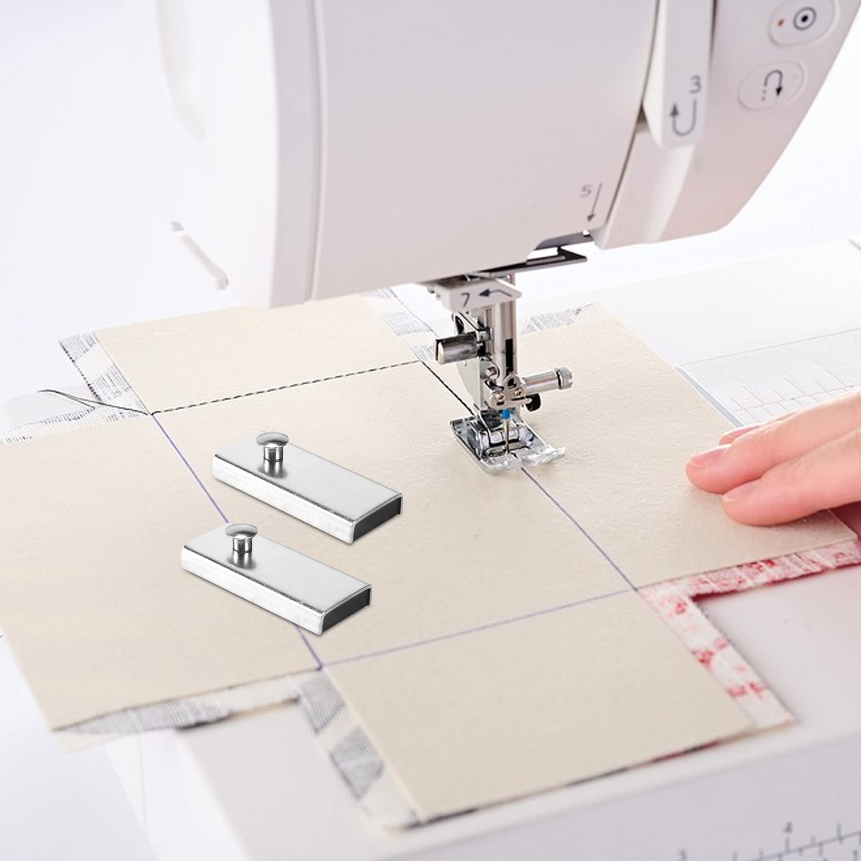4 Guide Magnetiche Per Cuciture - Per Macchina Da Cucire | Ideali Per Principianti - Foto 3