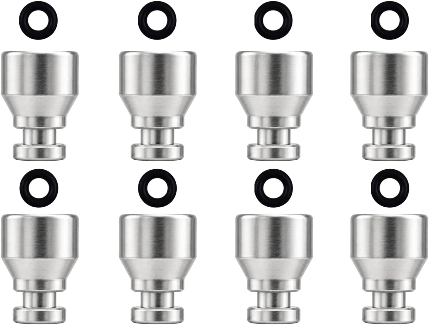 Fuel Injector Spacer Set of 8 LS2 or E85 Truck Intake Manifold to LS3 Injector Adapter LS1 LS2 LMG L59 551287-LS-058