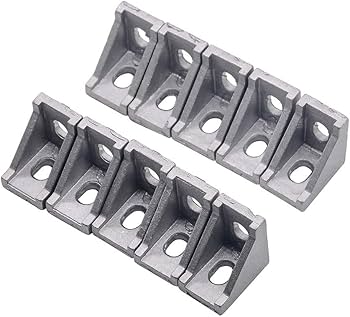 専用枠 Amazon | 10個入 アルミブラケット用 2028直角ブラケット 28x28x20mm