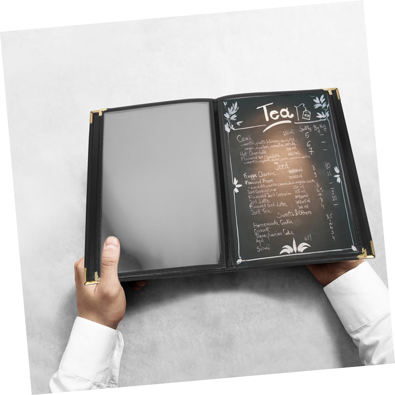 Protectora Transparente De Menú Funda De Pvc Reemplazo De De Menú Para Catering