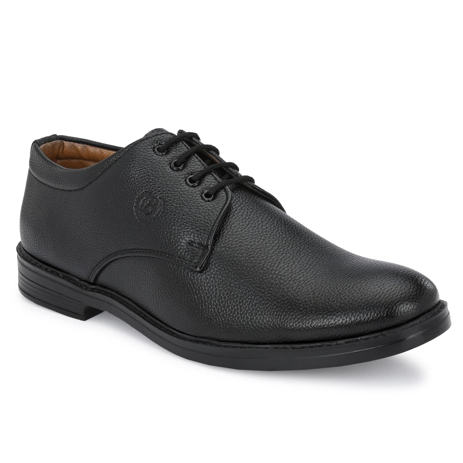 centrino Lace-Up Men's Formal Shoe | Stylish with Soft Cushioned Insole | Sleek Lace-Up Design for Formal Look | Durable with Anti-Skid Sole | Ideal for Office Wear (9289)-picture-34