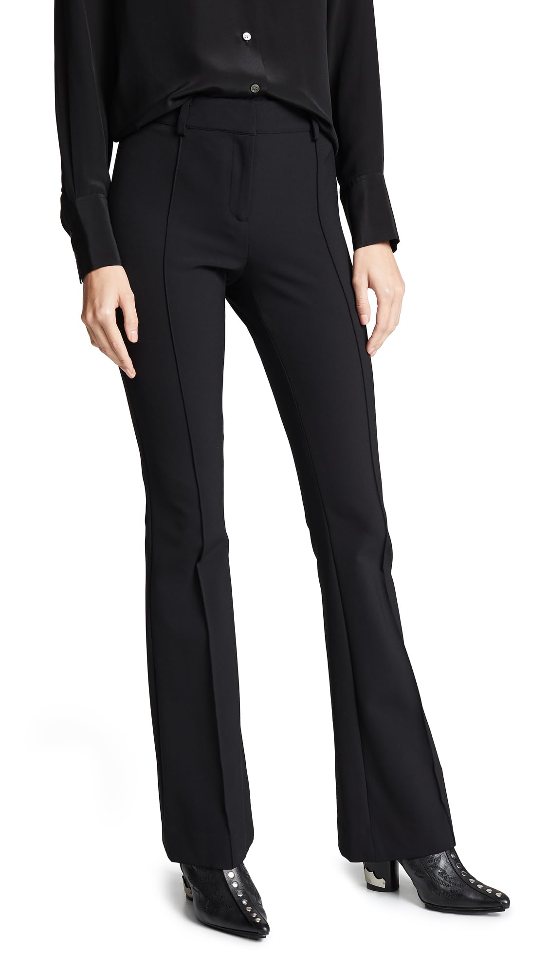 Veronica Beard Womens Hibiscus Flare Pants