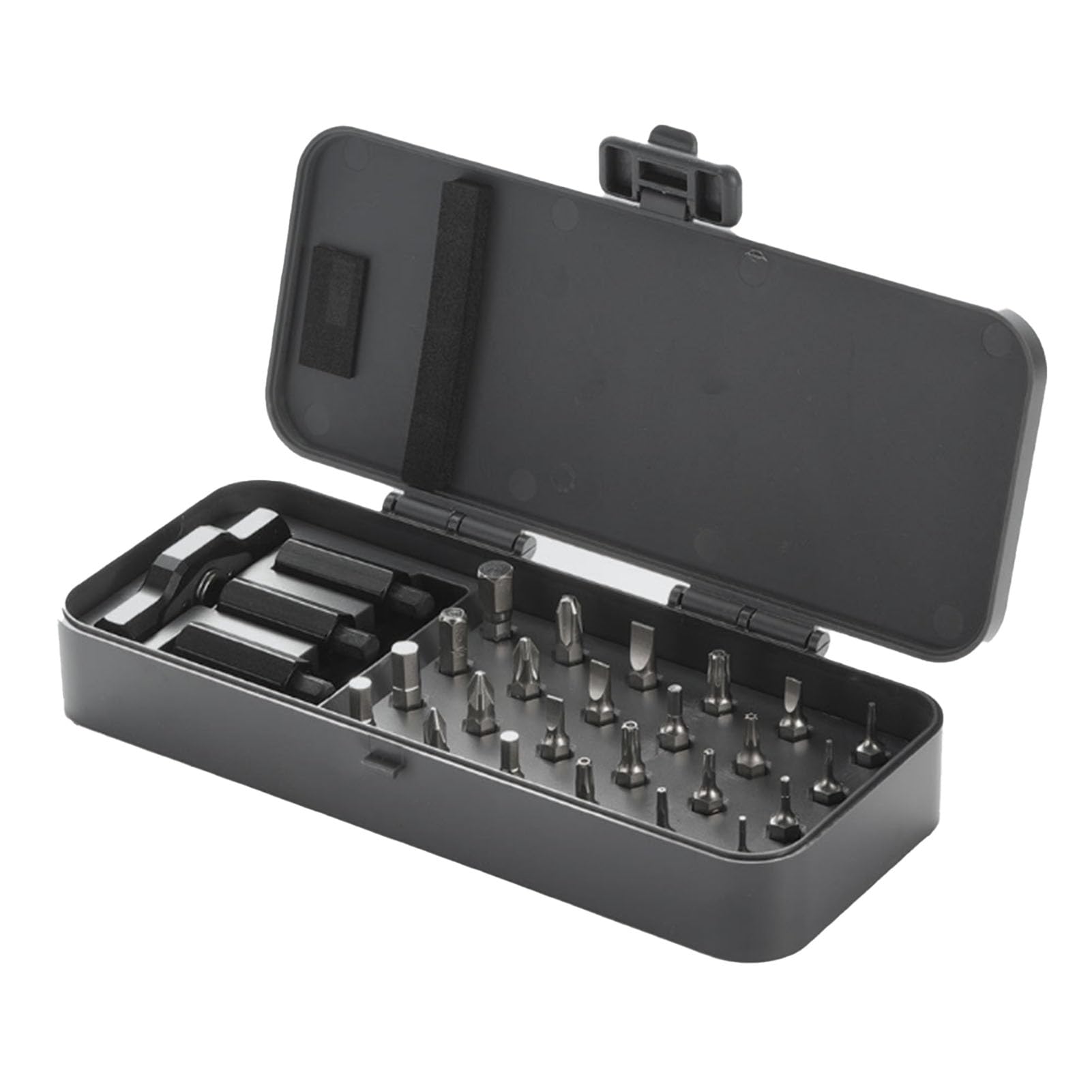 Jeu de vis à cliquet avec tournevis magnétiques multi-embouts et kit d'outils