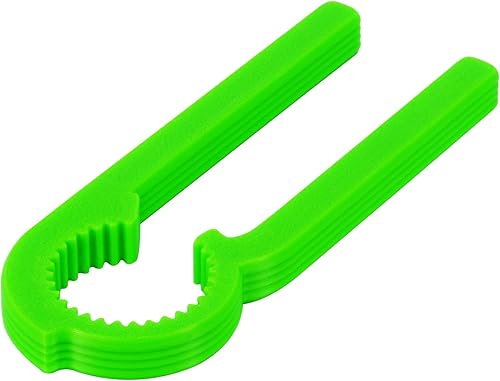 Miniatura 5 de Abridor y tensor compacto de botellas de bebidas Cool Twist, agarre para tapa de botella, cabe fácilmente en el bolsillo o bolsa (negro (paquete de