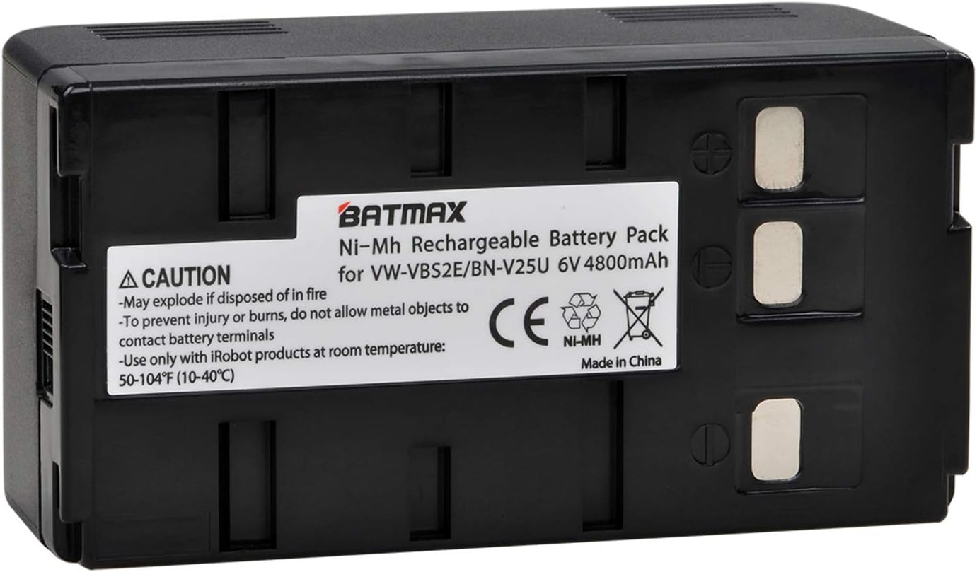 4800mAh BN-V25U Battery for JVC BN-V10U, BN-V11U, BN-V12U, BN-V14U, BN-V15, BN-V18U, BN-V22U, BN-V24U, BN-V25U PANASONIC PV-BP15 PV-BP17 Cameras