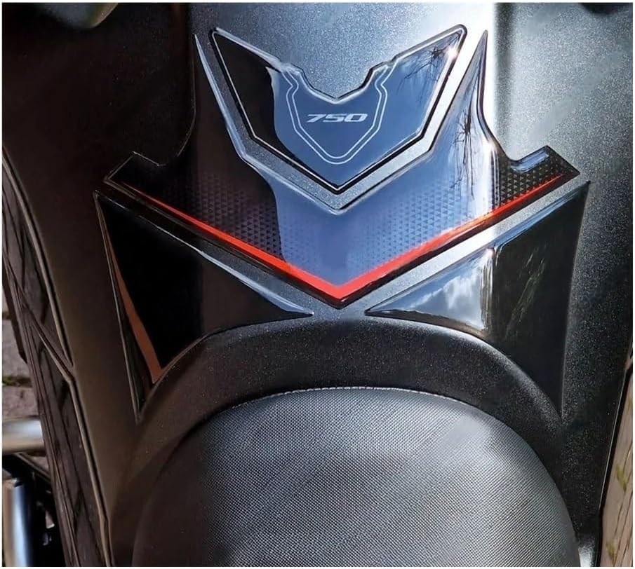 Tank Traction Pad for Transalp XL 750 2023 Motorcycle Fuel Tank Pad Sticker Scratch-Resistant Resin Protective Sticker Kit