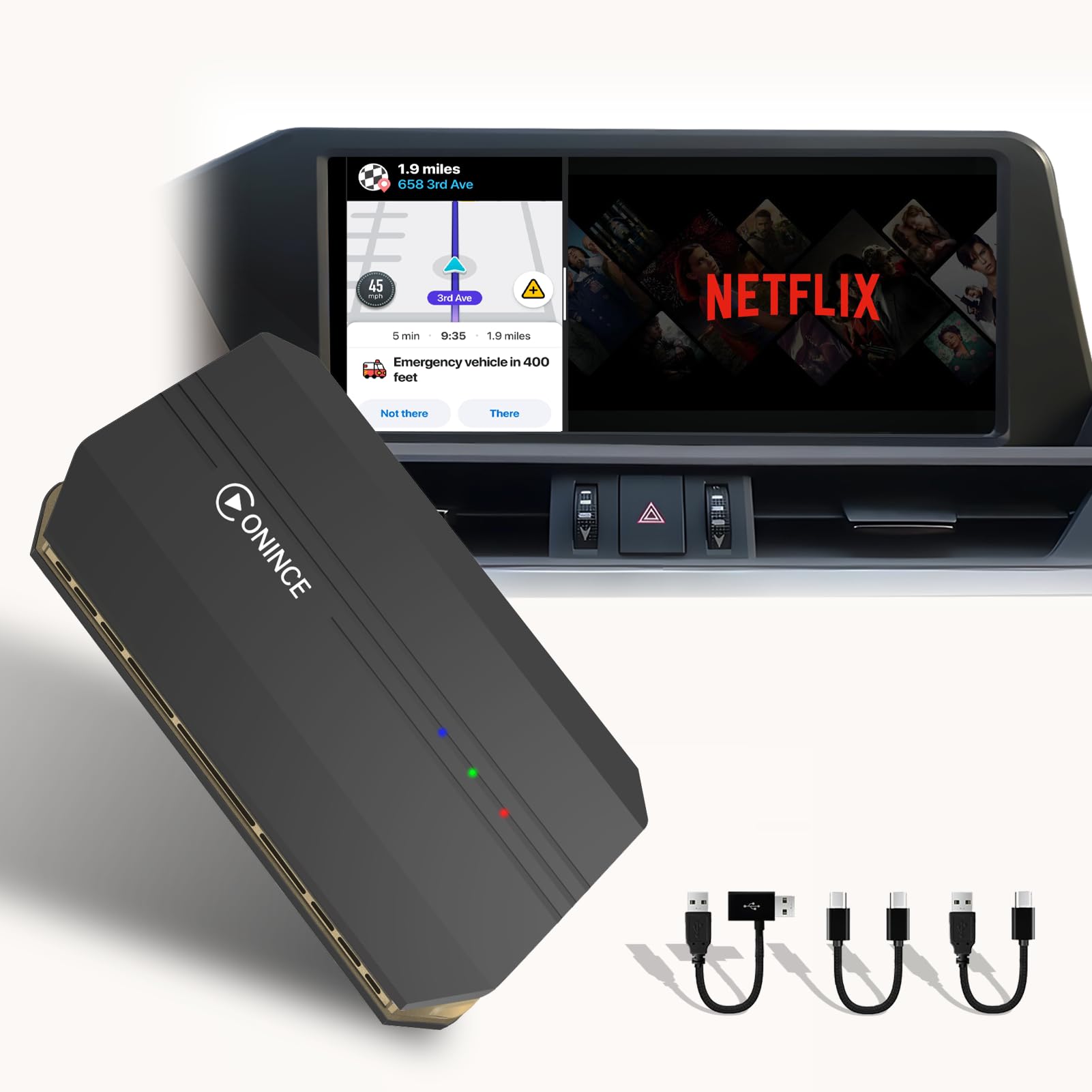 Amazon.com: ONINCE Magic Box 3.0 Pro - 3-in-1 AI Box for Wired