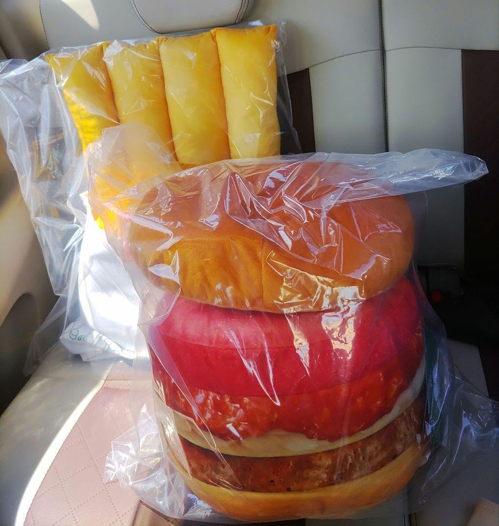 モスバーガー一番くじA賞モスバーガークッション＆ラストワン賞2個セット