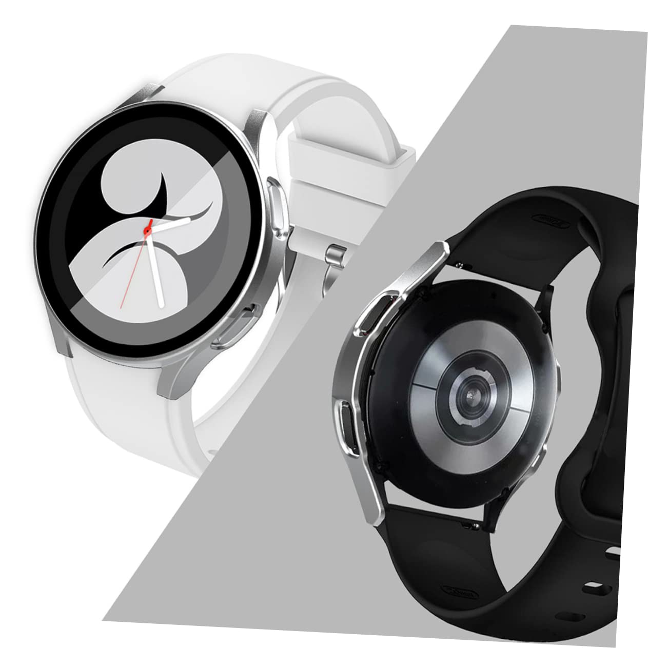 UPKOCH 4er-Sets Watch4 40 Mm Hart-pc-Abdeckung Gehärtetes Gehäuse Mit Displayschutzfolie Elegant Und Robust 2 Stück * 4