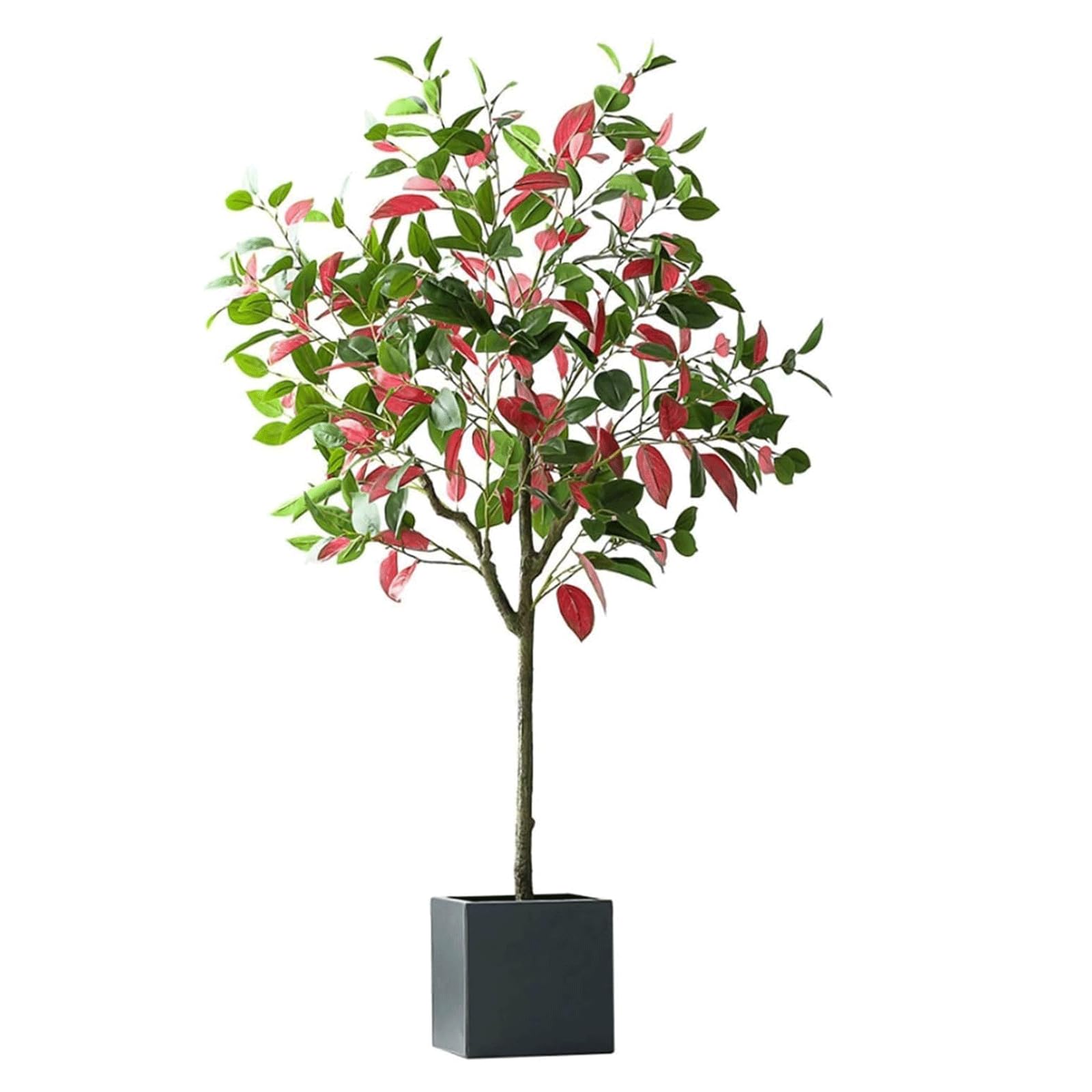 AYCDL Artificial Trees Artificial Tree Olive Fake Tree Green Plant Potted Simulation Tree Large Faux Tree For Outdoor Indoor Artificial Plant Decor fine Decor,A