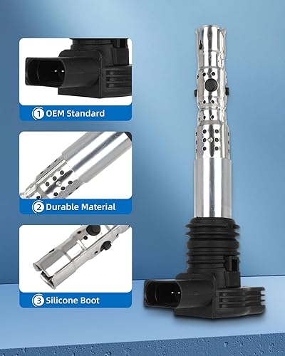 Vista 269 de ECCPP Bobinas de encendido portátiles de repuesto para automóvil compatibles con Infiniti I30/para Nissan Maxima 3.0L V6 2000-2001 Reemplazo