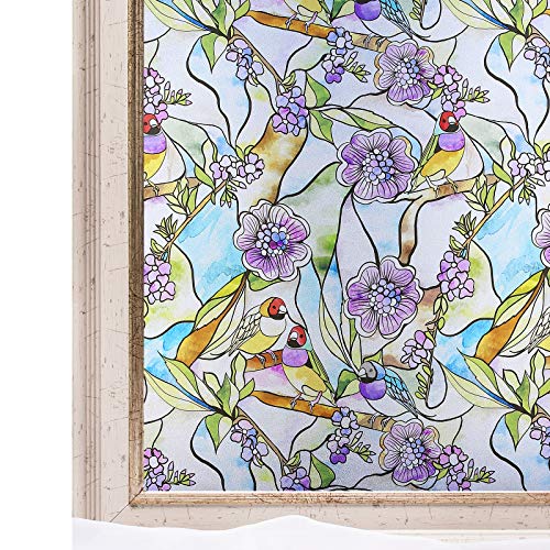 CottonColors - Vinilo autoadhesivo para ventana de privacidad para bloqueo UV y control de calor