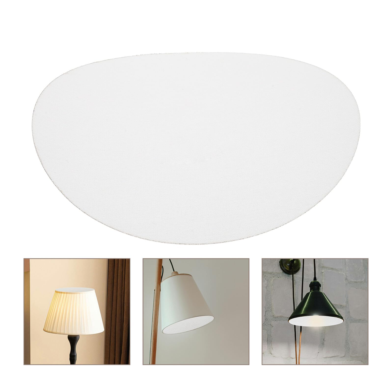 2 Szt. Dyfuzor Światła Okrągły Matowy Klosz LED Do Lamp Sufitowych Osłona Przeciw Oślepieniu Akcesoria Do Oświetlenia Wnętrz Zamiennik i Wiszących