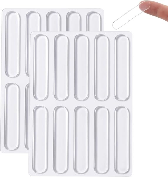 MNYXIS paracolpi a strisce 63 × 10 × 2 mm, 10 pezzi