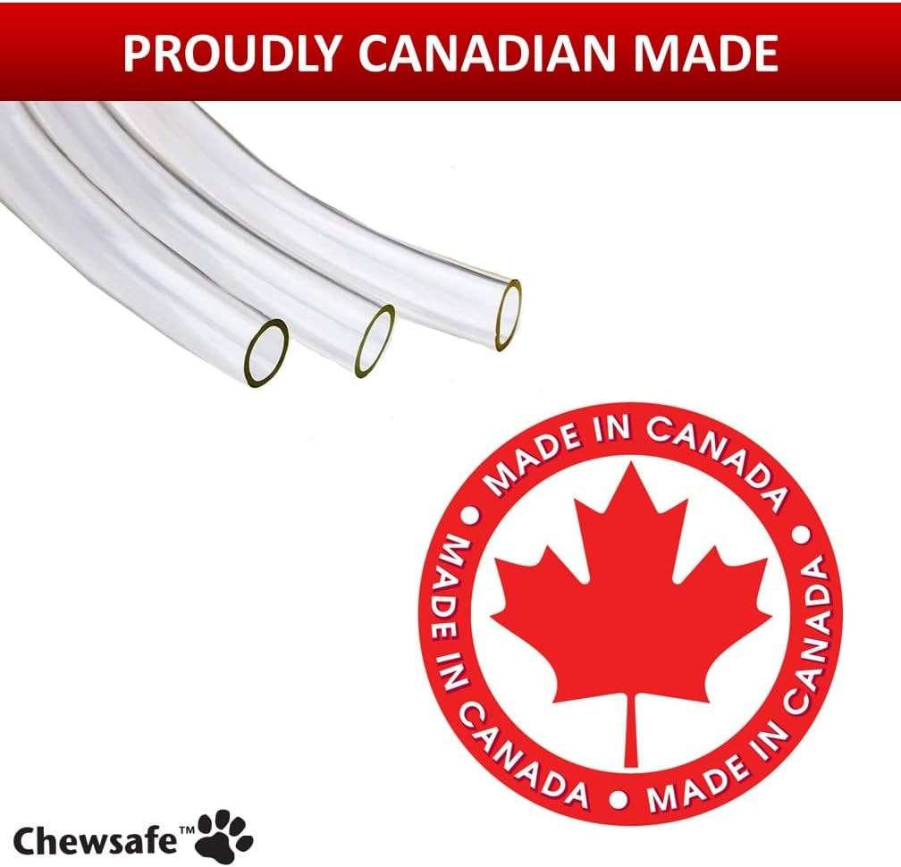 Pet Cord Cover Anti-Chew Cable Sleeve for Dogs, Cats, Rabbits - 3 Pcs 10ft - Non-Toxic Bitter Apple Infused Cable Protector, Pets, Bunny, Puppy Proof Wire Chewing Solution – Clear