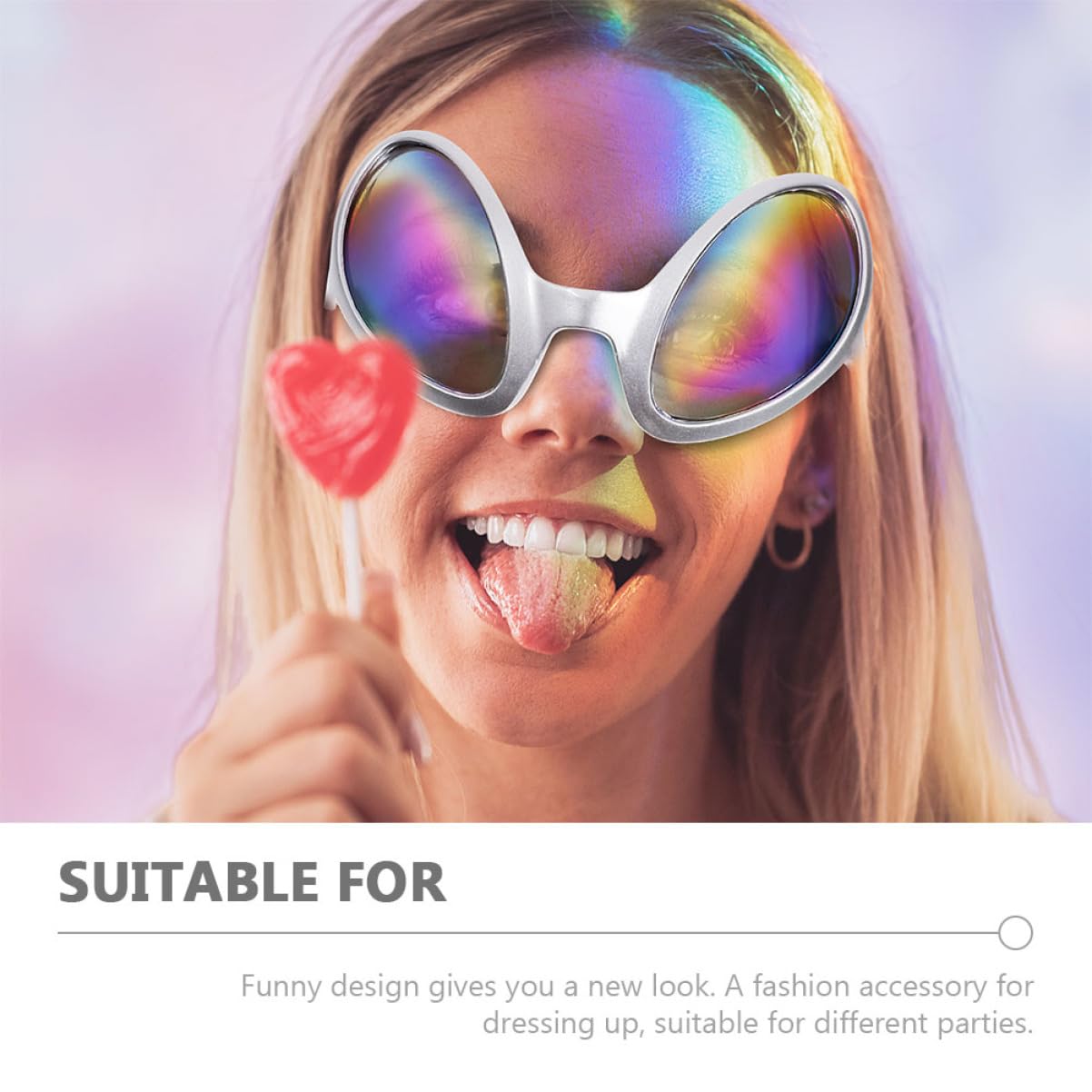 Beavorty 12piezas Gafas Divertidas Accesorio De Sol Para Fiestas De Cosplay Gafas De Sol De Broma Para Adultos