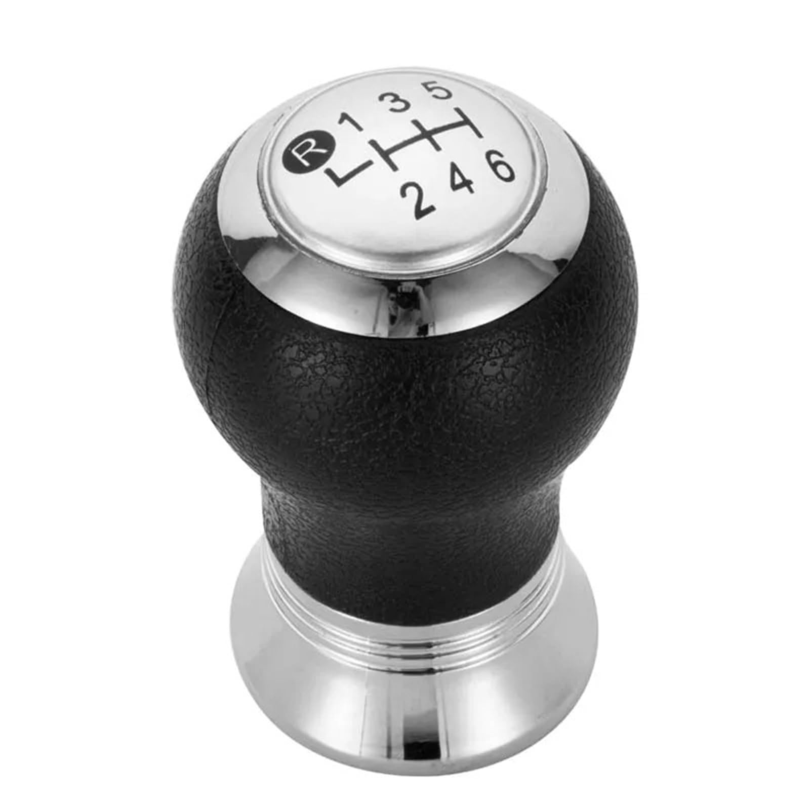 tusgt Gear Shifter Knob Head for Toyota for Corolla 2008 Car Gear Shift Knob Stick Head Lever Handle Accessories(Silver 6 Speed)