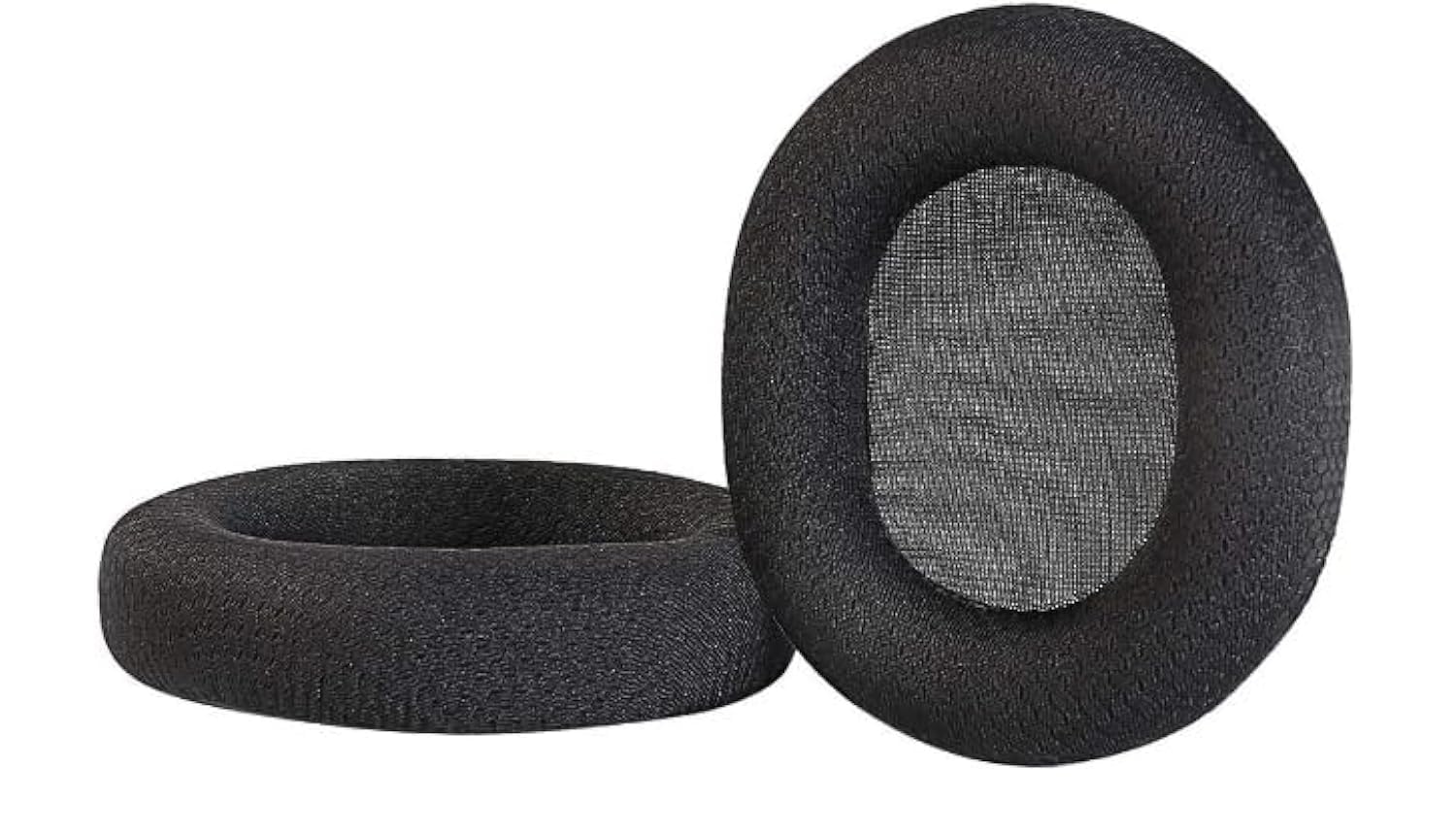 Replacement Earpad for Steelseries Arctis 7/Arctis 5/Arctis 3/Arctis 1/ Arctis Pro Lossless Wireless Gaming Headset, Soft Memory Sponge & Breathable Mesh Fabric Ear Pads Cushion (Black)
