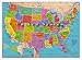 Produktbild United States of America Map 1000 Teile Puzzle Jigsaw Highways Rivers State Capitals