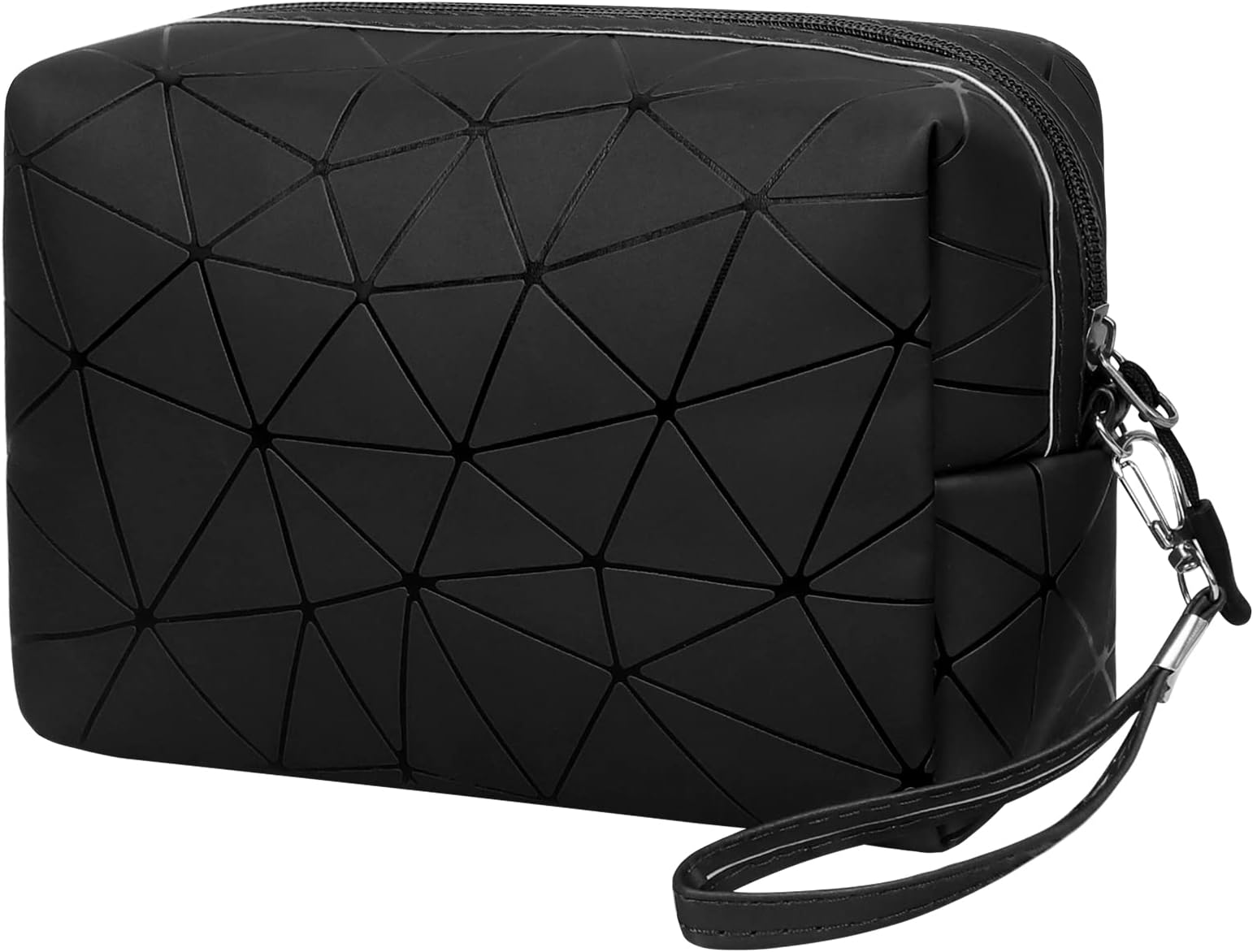 Simpolor Electronic Organizer, Travel Cable Organizer Bag Pouch Electronic Accessories Carry Case Portable All-in-One Waterproof Storage Bag for Cable, Cord, Charger, Phone, Earphone, Black