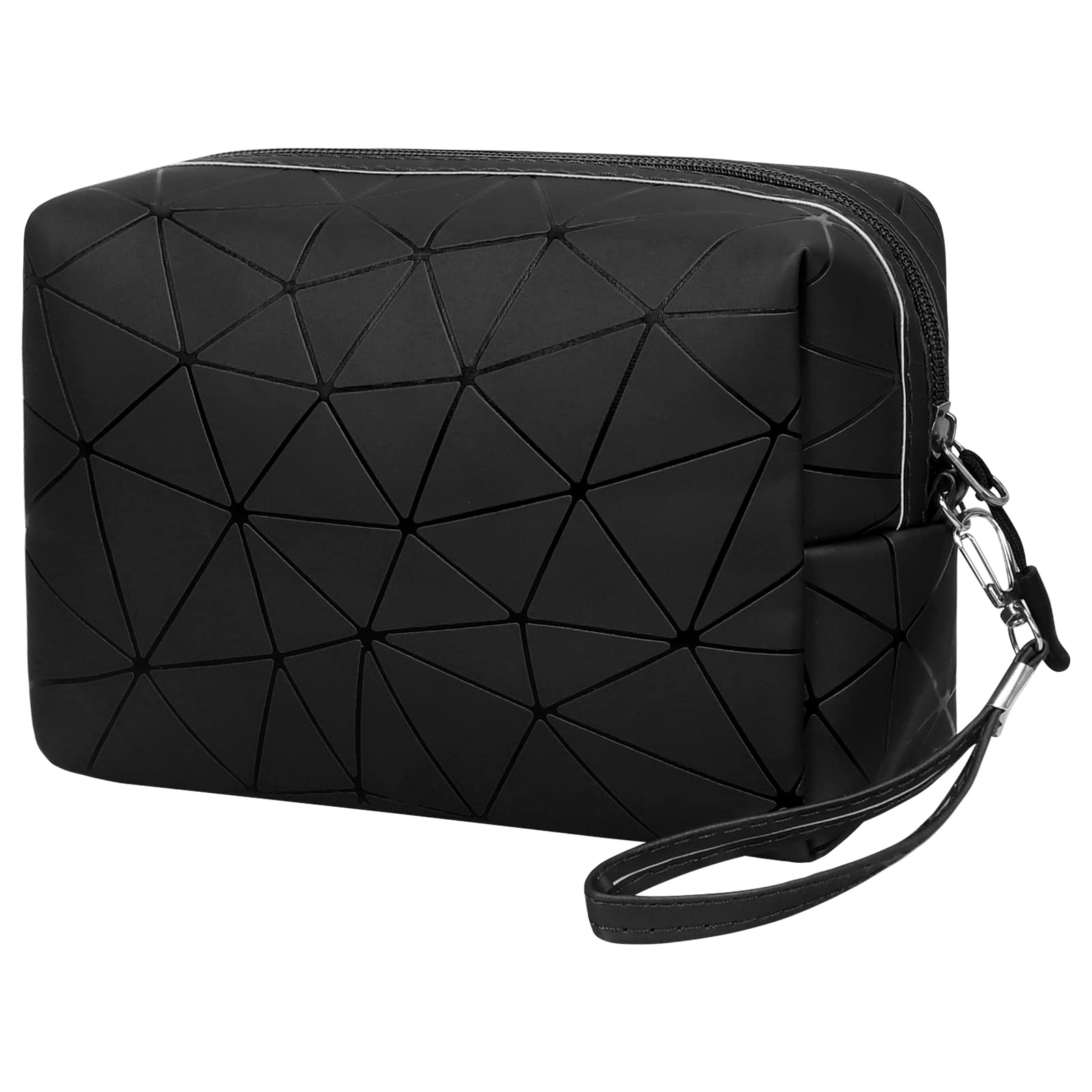 Simpolor Electronic Organizer, Travel Cable Organizer Bag Pouch Electronic Accessories Carry Case Portable All-in-One Waterproof Storage Bag for Cable, Cord, Charger, Phone, Earphone, Black