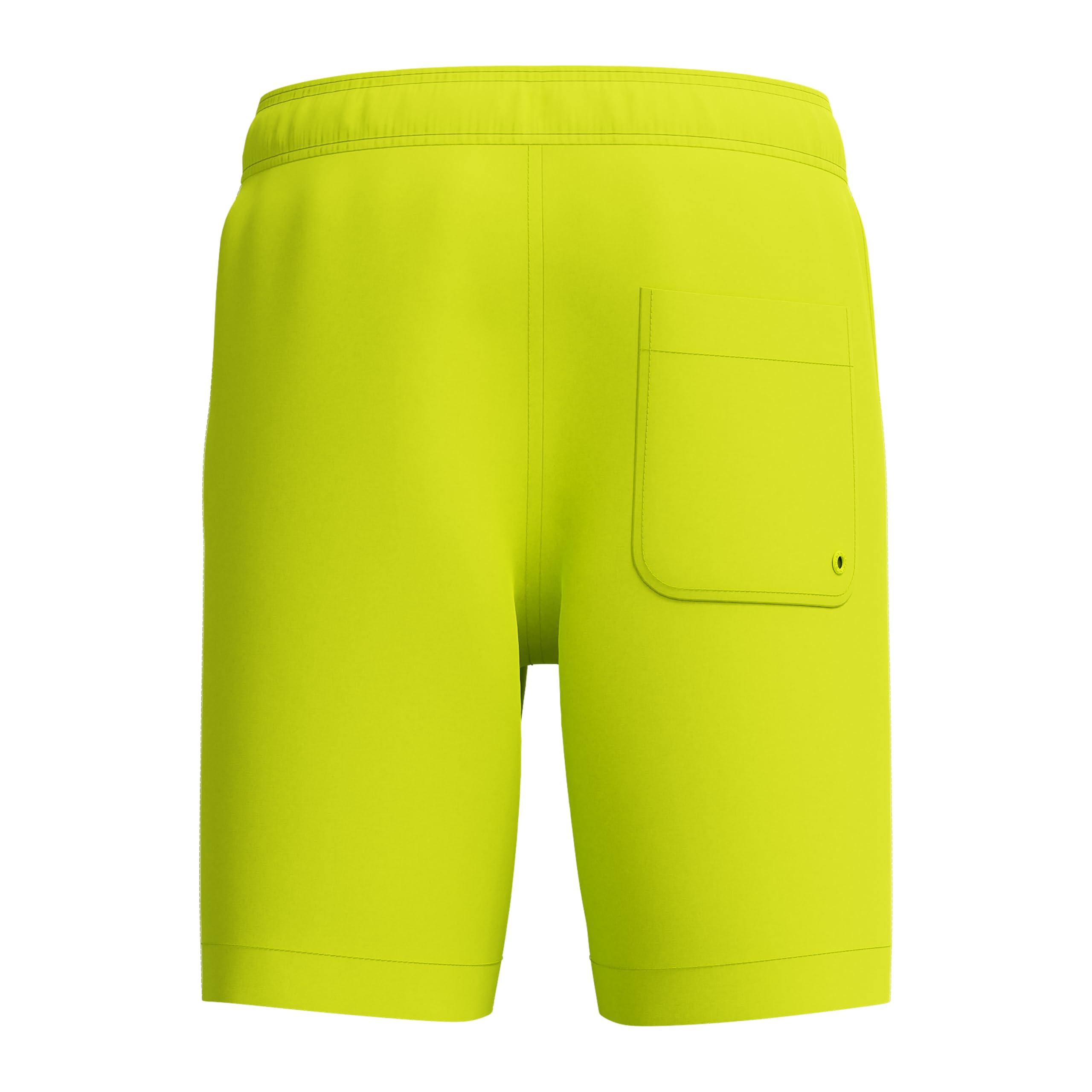 Speedo Swim Trunk Mid Length Rond Solid Short de Bain ajusté pour Homme Jaune (Hyper Yellow), S pour Enfants