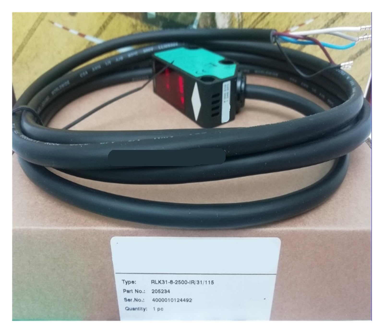 ZVQYSGIW Photoelectric Switch Sensor RLK31-8-2500-IR/31/115
