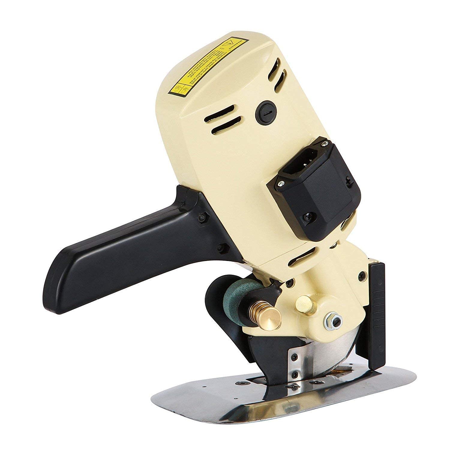 LEROKAS 220V Fabric 110 mm Cloth Cutting Rotary Cutter Machine/Electric Scissors for Quilting, Dressmaking and Sewing (Wired Rotary Cutter)-image-12