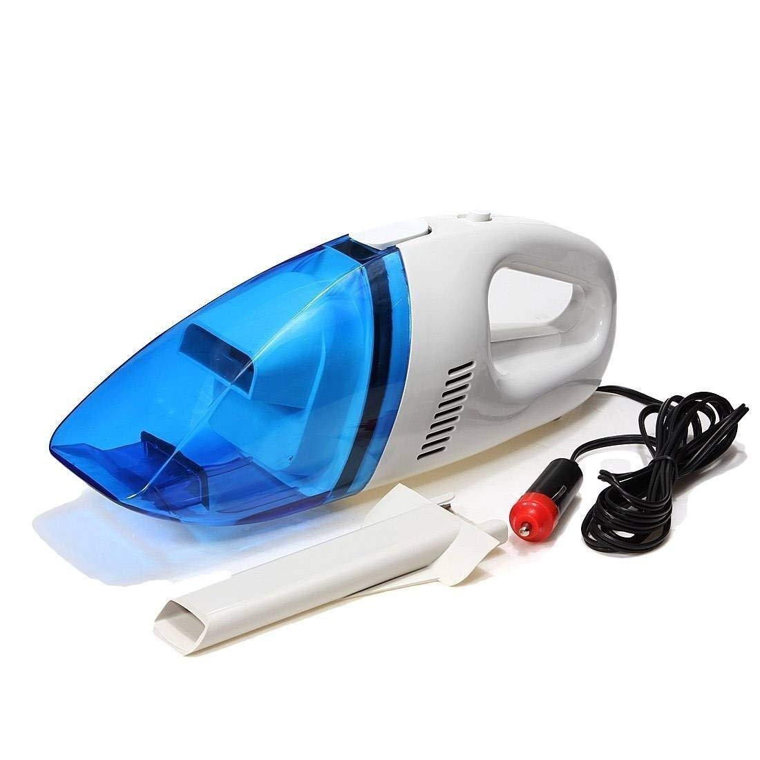 Portable Car Vacuum Cleaner 12V High Power Handheld Vacuum Cleaner for Car Lightweight Plastic Wet & Dry Dust Cleaner Powerful Suction with Long Cable for Car Interior Seats Dashboard & Boot Cleaning-image-4