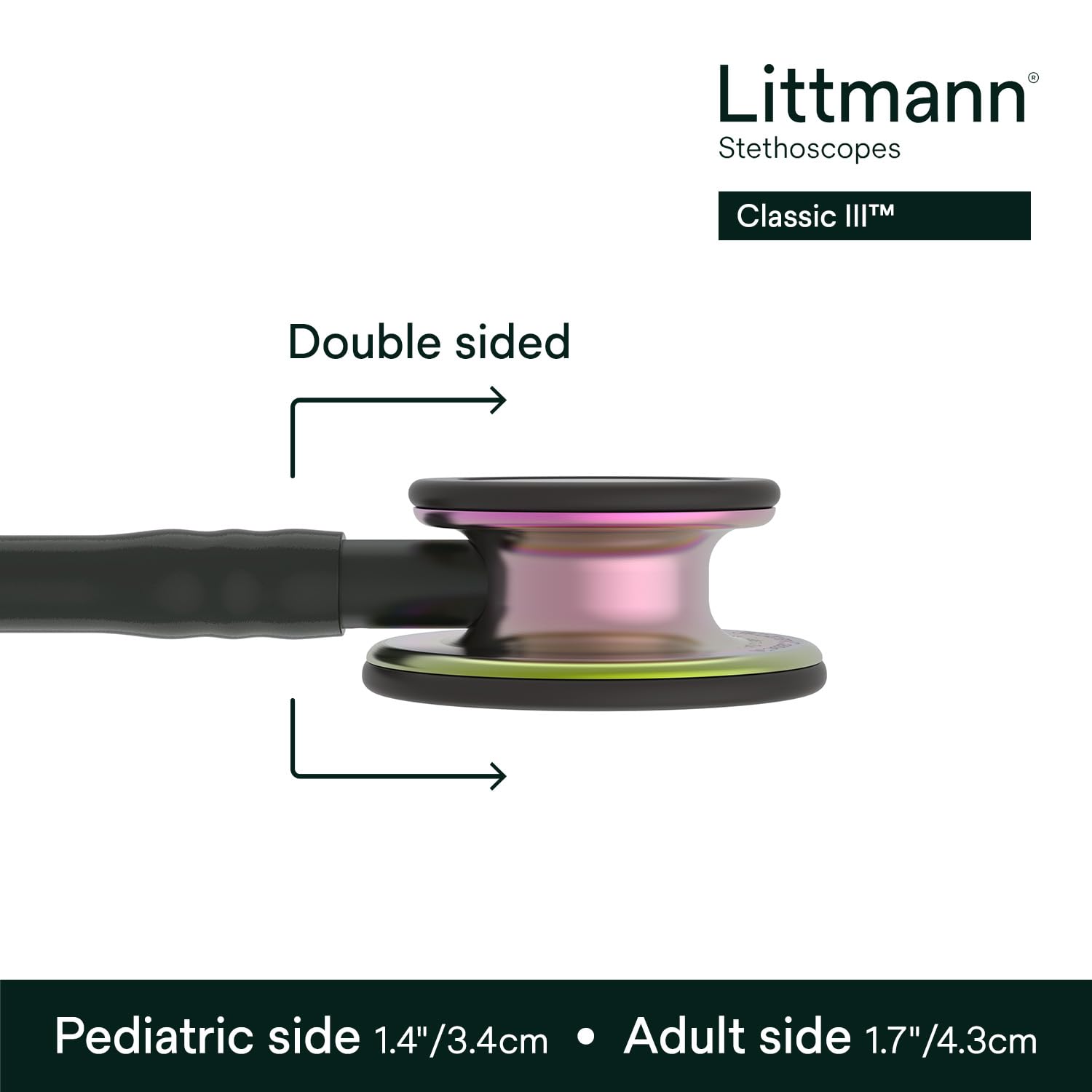 Littmann Classic III Stethoscope - Superior Sound & Comfort -3