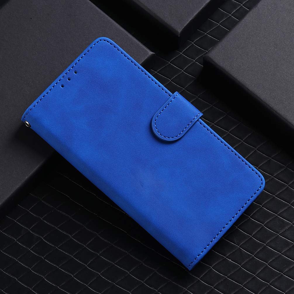 Custodia Portafoglio Per Ulefone Note 16 PRO - Pelle PU E TPU, Blu, Con