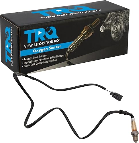 Vista 113 de TRQ Sensor de Oxígeno O2 de 4 Hilos de Banda Estrecha Compatible con VW Atlas 2.0L 2018-21, VW GTI 2.0L 2016-18, Audi A3 Quattro 2.0L 2015-18, VW