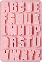 Vista 1 de 26 Cavities Alphabet crayon mold letter molds silicone alphabet mold chocolate molds silicone Large depth, easy to release and clean for Making