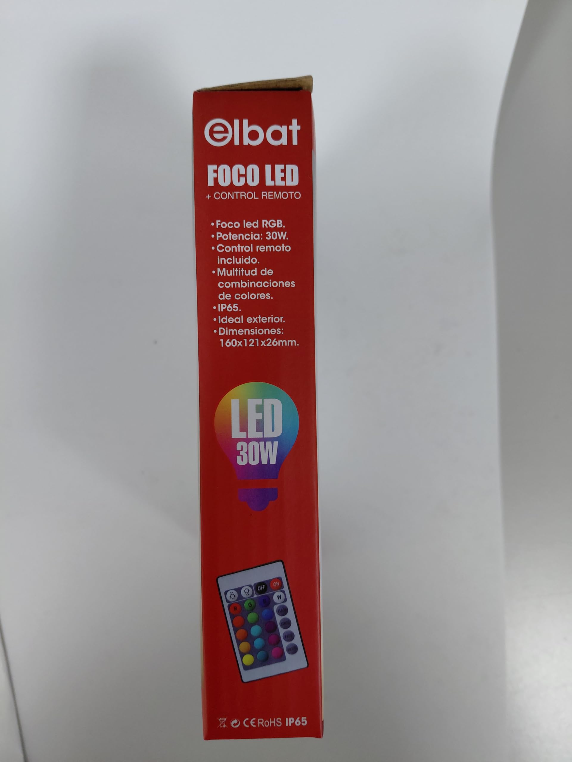 Faretto Led RGB 50W - Telecomando - IP65 - Ideale per esterno