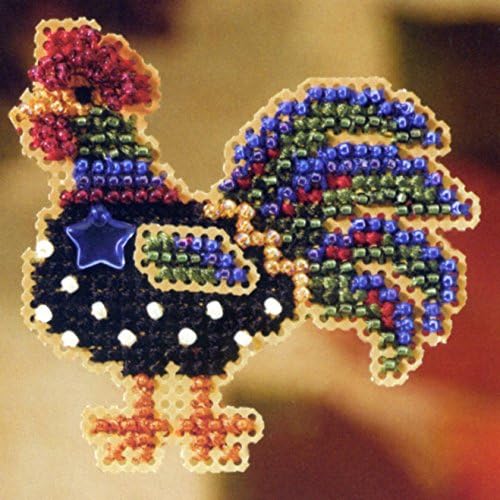 Provence Rooster - Pin Kit - Cross Stitch Kit image 4