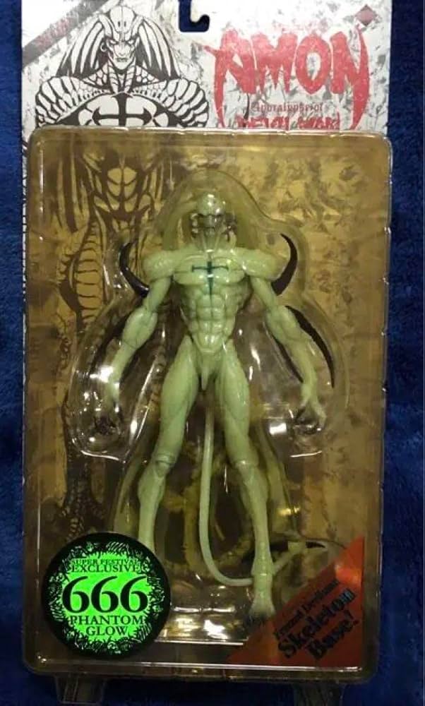 デビルマン 666 Phantom Glow フィギュア Devilman 666 Phantom Glow Action Figure Amon Limited Edition