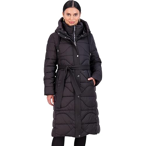 Vince Camuto Long Puffer Coat Women, Long Coat Women Winter, Women's Coats Hooded