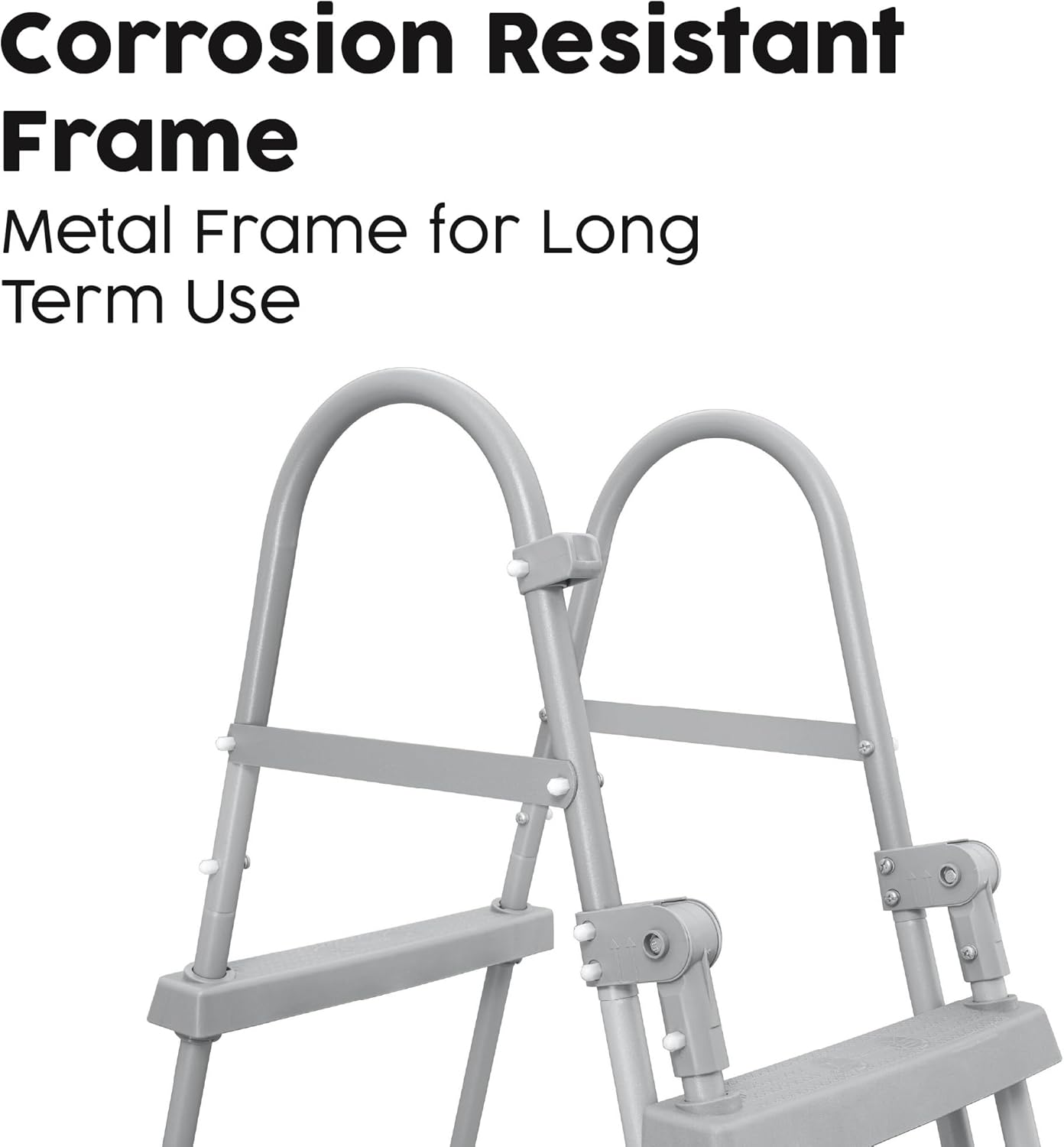 Bestway | Flip & Lock Above Ground Pool Ladder 1.07 m, White