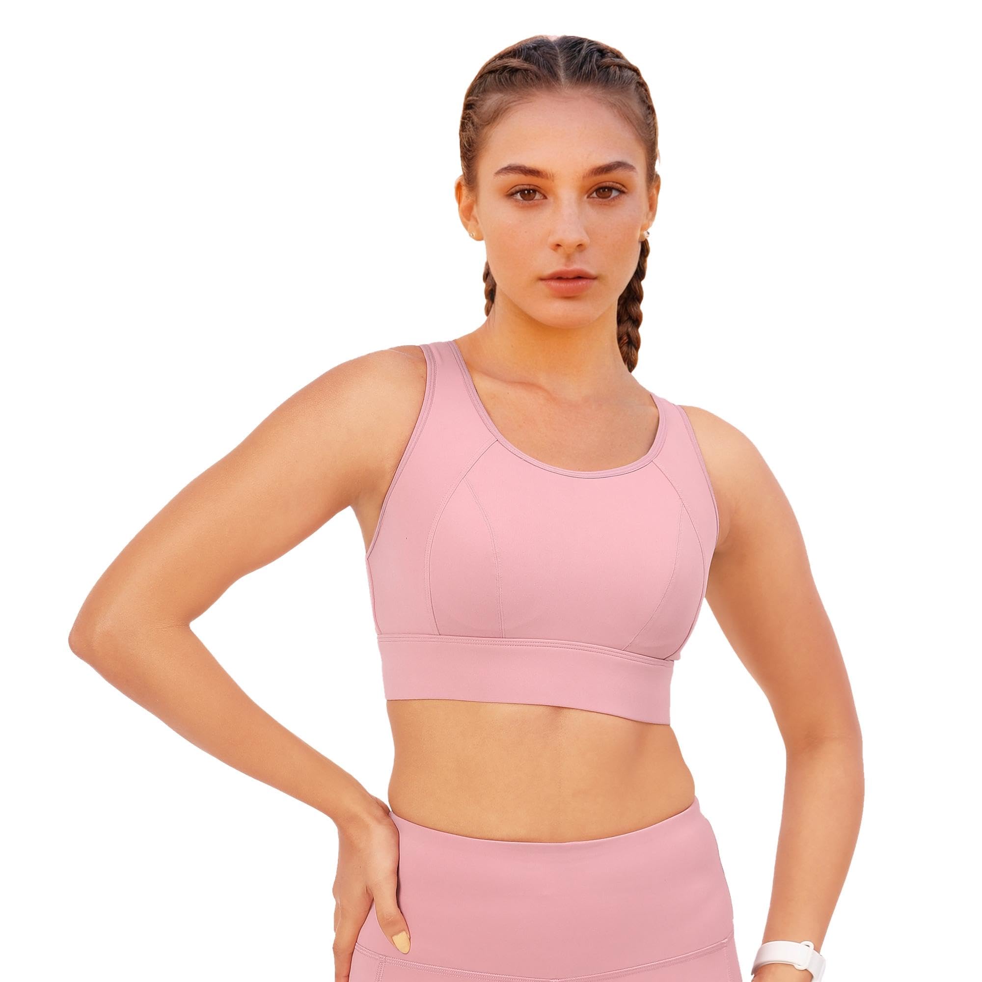 enamor Women's Polyester Wire Free Casual Padded Sports Bra-picture-17