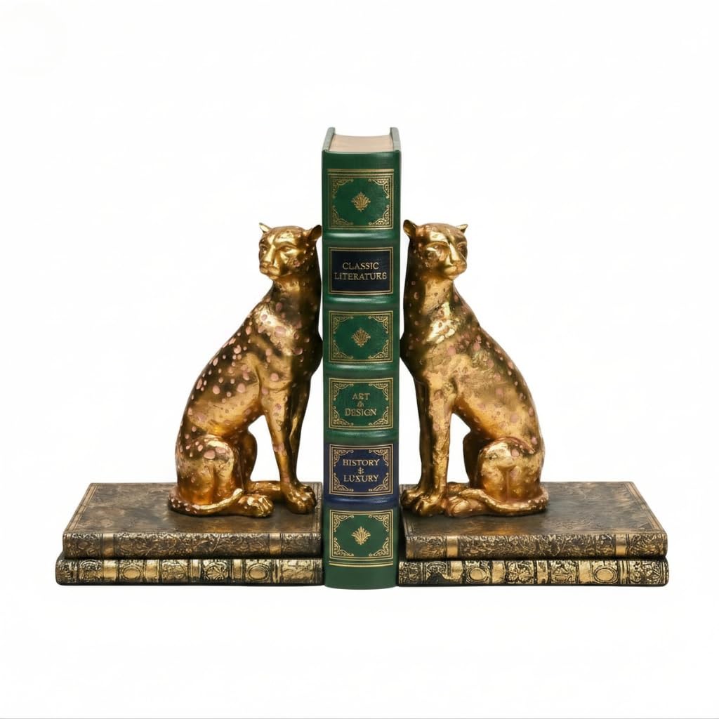 Amazon.com: Comfy Hour 8.2 inches Height, Gold Cheetah Egyptian