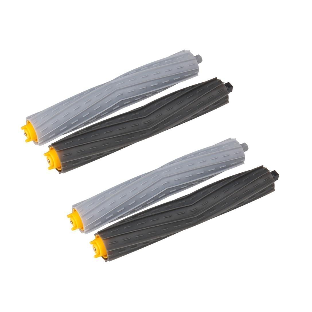 Amoy Replacement Rollers Compatible with iRobot Roomba 800 and 900 Series 980 966 960 865 870 875 876 Robot Vacuum Cleaner,2 Set