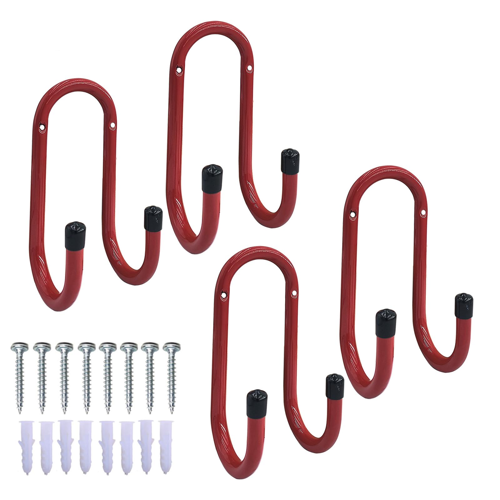 Crochets muraux garage pour suspendre vos outils et échelles