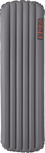RAB Stratosphere 5.5 - Colchoneta aislante ligera para acampar y mochilero, grafeno, tamaño regular