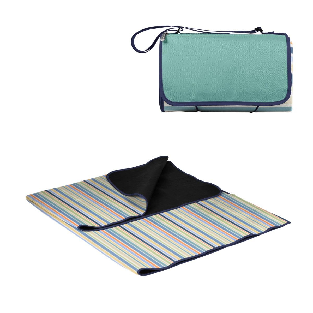 PICNIC TIME Blanket Tote - Blue