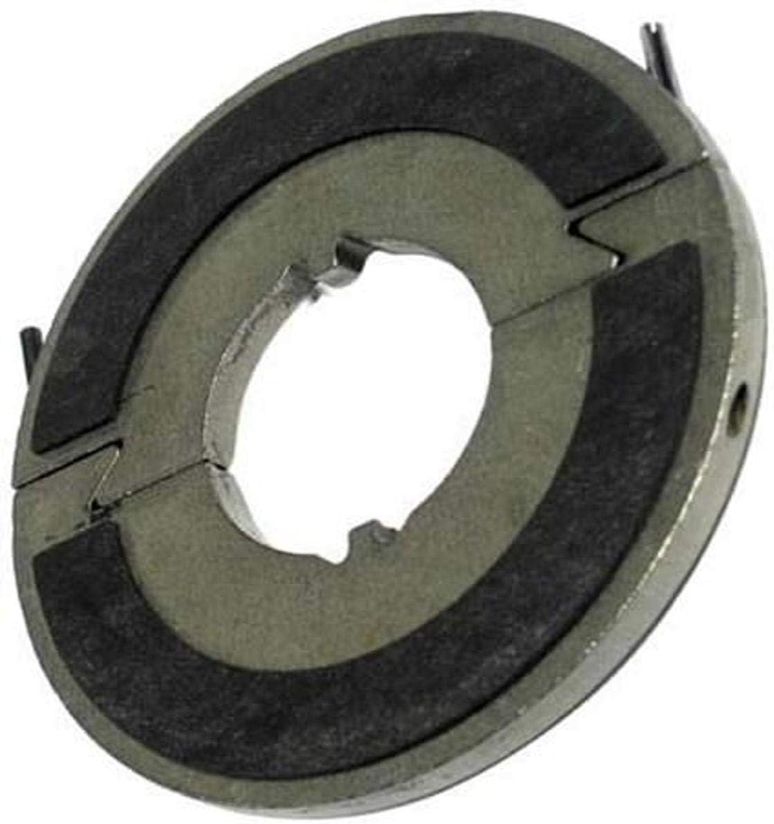 Two piece clutch brake