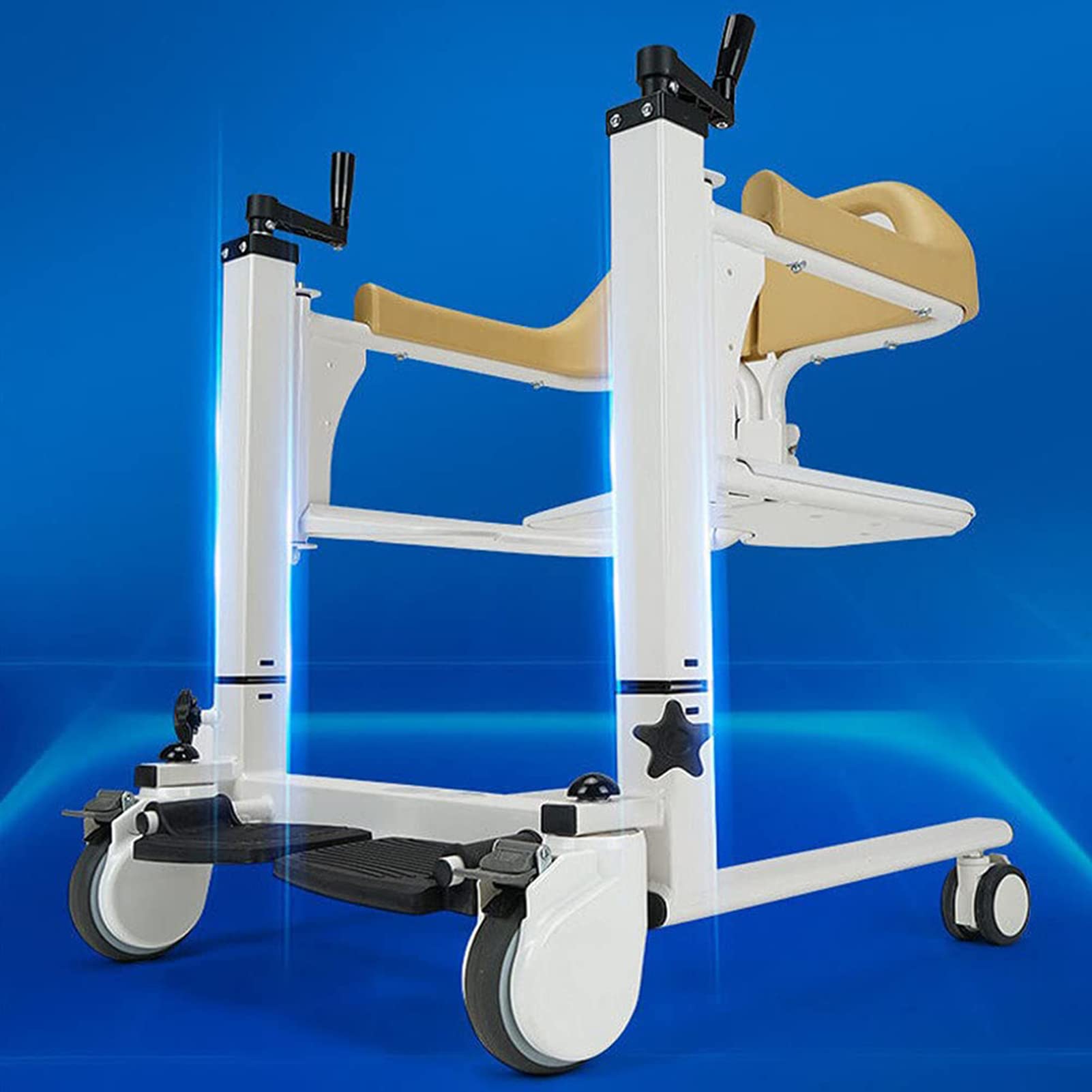 Silla de Traslado de Pacientes, Elevador para Silla de Ruedas, Grúa para Elevación Y Traslado de Pacientes, Silla de Traslado de Pacientes Multifuncional
