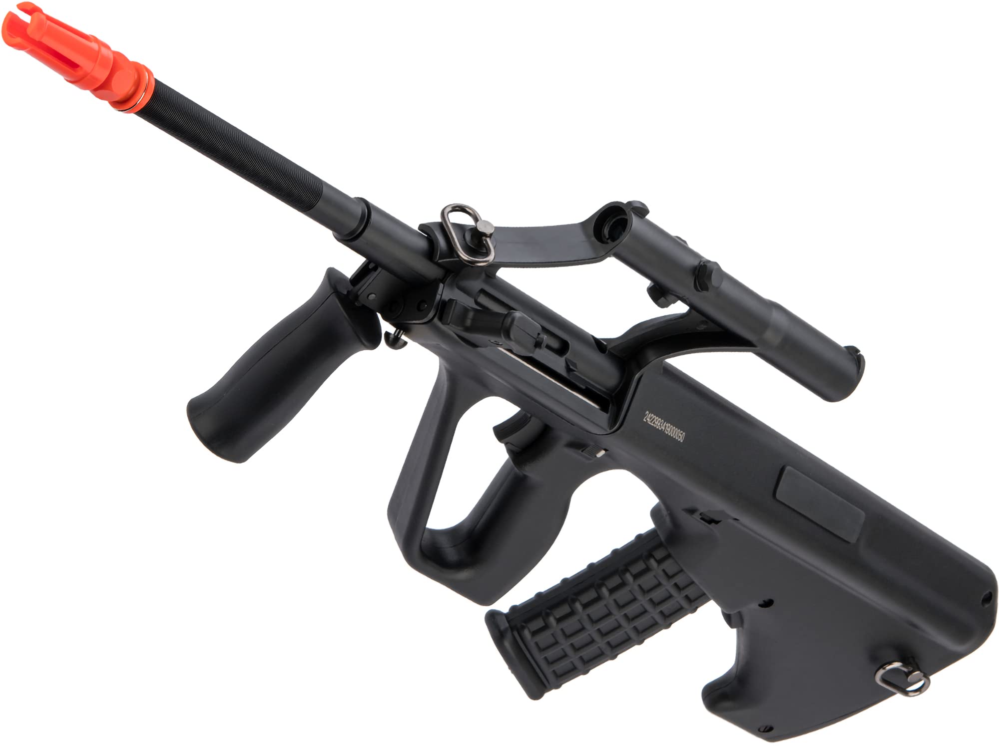 Evike Airsoft - JG AUG Mil-Inspired Full Size AEG Airsoft Integrated Scope (Color: Black)