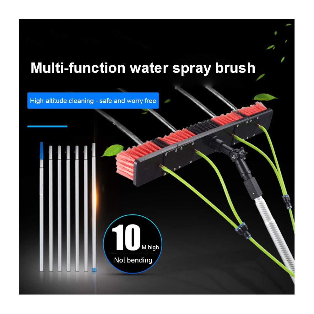 Pulizia Pannelli fotovoltaici Kit Pulizia Pannelli fotovoltaici Spazzola Pannelli fotovoltaici,lavavetri telescopico pulisci vetri,Pulitore fotovoltaico Asta per Pulizia finestre 4M-12ME PRO