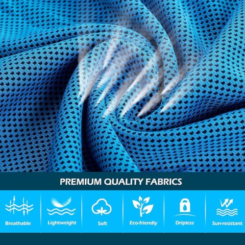 ExTowel Excellent 4Pack Cooling Towels for Neck and Face Cooling Neck Wraps - image 6