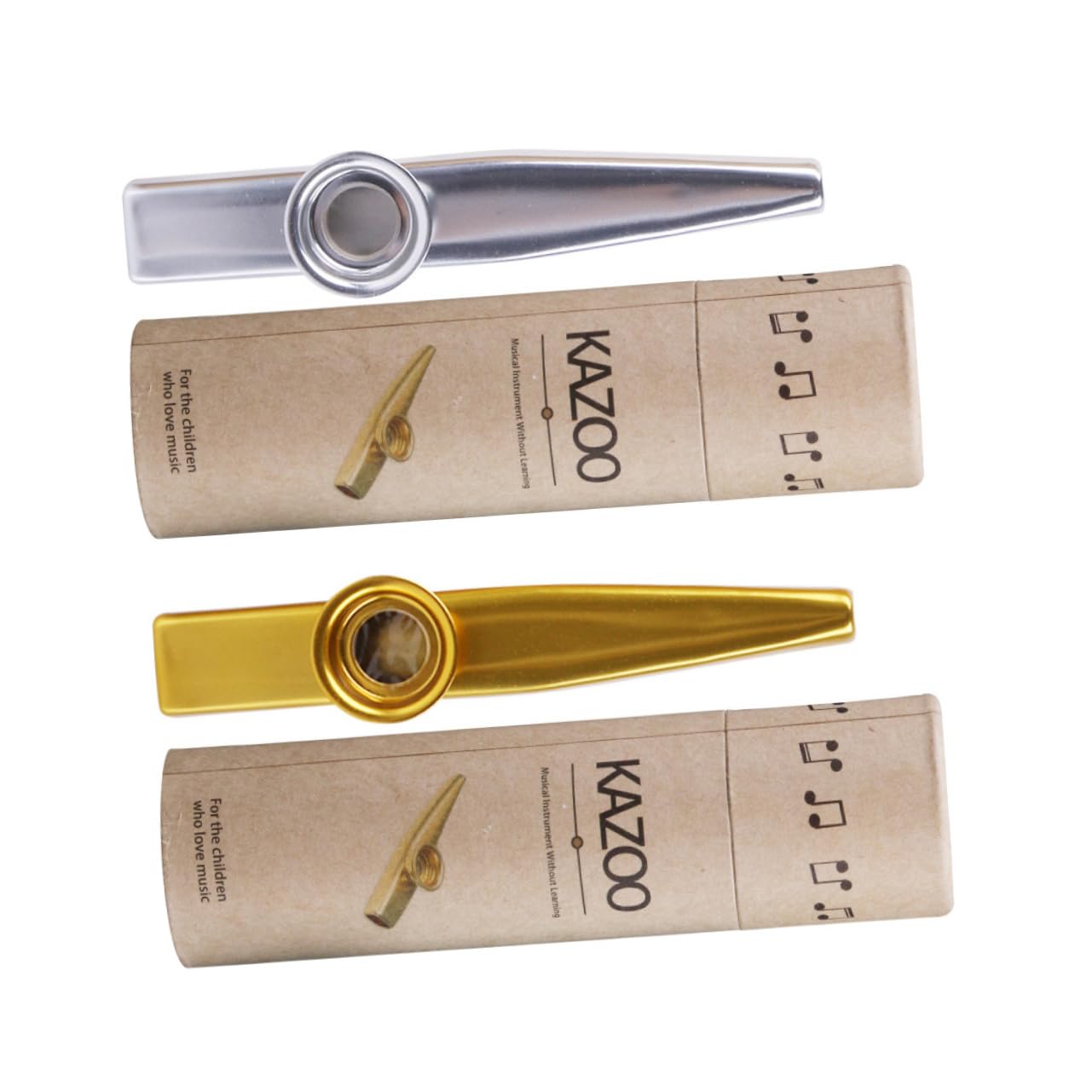 Holibanna 1 Set Durable Kazoo Color Combination Easy to Play Educational Instrument for Music Lovers for Learning and Fun